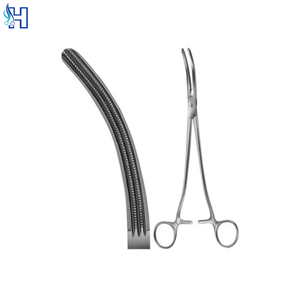 คีมผ่าตัดแบบโค้งราคาส่งถูก คีมห้ามเลือดแบบใช้มือ คีมผสมหลอดเลือดแดง คีมผสม - Product Image 1