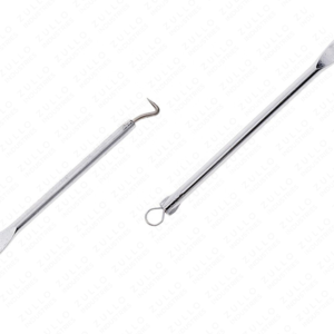 Kit d'extraction d'acné et de points noirs en acier inoxydable, outils professionnels portatifs de nettoyage des pores pour les soins de la peau, 5 pièces - Product Image 4