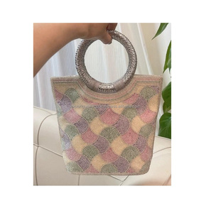 Bohemian Women's Messenger Bag From India Custom Ladies Rajasthani Summer Evening Clutch Bags Afghani Shoulder Bag Beach Handbag - Product Image 6