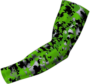 Manchon de bras de cyclisme noir avec bandes réfléchissantes, protection anti-UV pour adultes, protection solaire unisexe pour le sport - Product Image 5