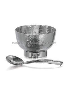 Tazón de Servir Minimalista de Aluminio Pulido Ecológico Hecho a Mano de Lujo, Diseño Personalizado para Fiestas, Hogar, Restaurante, Mesa - Product Image 4