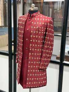 Conjunto Indo-Occidental de 3 Piezas, Fabricación India, Ideal para Recepciones, Atuendo Étnico Especial, Disponible para Venta al Por Mayor - Product Image 4