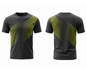 เสื้อยืดกีฬาพิมพ์ลายตามสั่งสำหรับงานออกแบบตามสั่ง |   ไซส์ผู้ชาย ผู้หญิง และเยาวชน |   ชุดกีฬาฝึกซ้อมน้ำหนักเบา แห้งเร็ว ขายส่ง - Product Image 6