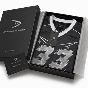 OEM Custom Mesh Athletic Jersey Y2K Retro Sportswear Charcoal Gray Metallic <b>Silver</b> V Neck Performance Shirt - Product Image 5