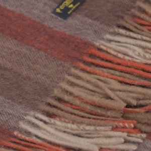 Plaid (châle) 100% en poils de chameau de Mongolie 150x200 - Product Image 2