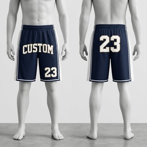 Shorts de basketball personnalisés pour hommes, numéros 34, impression par sublimation, séchage rapide, maille respirante, tenue d'entraînement athlétique, taille à cordon, longueur Bermuda - Product Image 6