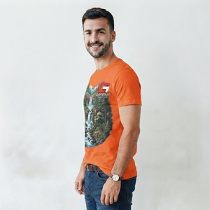 Camiseta Estampada Personalizada para Hombre, Algodón Premium, Ropa Urbana Estampada, con Talla OEM, Marca Privada, Proveedor Mayorista, Fabricación - Product Image 4