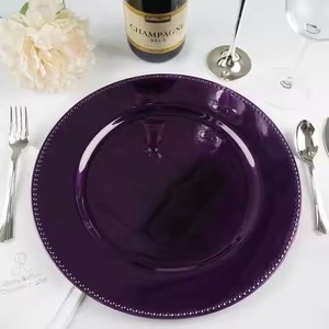 Assiette de présentation de luxe en fer forgé pour une mise en scène élégante des tables des hôtels et restaurants - Product Image 3