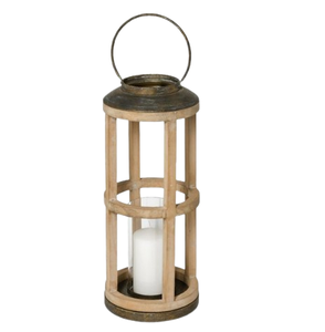 Linterna de Madera con Diseño Único, Regalo de Luz Decorativa de Proveedor Indio, Decoración para el Hogar, Jardín y Bodas - Product Image 1