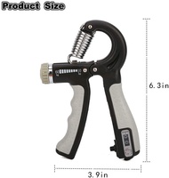 ONESTARSPORTS - Juego de 5 Entrenadores de Fuerza de Agarre de Mano, Ajustables y Personalizables