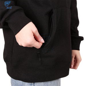 Women Oversized Hoodie Cotton Fleece Pullover Casual Streetwear Eco-Friendly Breathable Winter Fashion Custom Front Supplier - Product Image 4