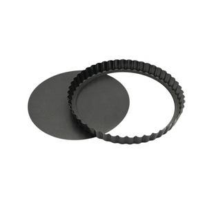 ถาดอบพายแบบถอดได้ (20 ซม.) ฐานหลวม ไม่ติดกระทะ คุณภาพสูง สำหรับทำทาร์ต คีช พิซซ่า อุปกรณ์อบขนมและทำขนม - Product Image 2