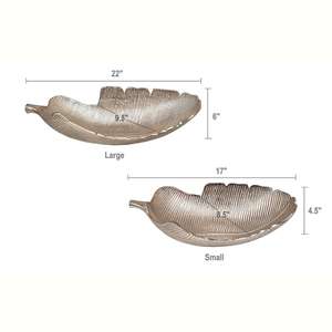 Juego de 2 cuencos plateados para dulces y caramelos, estilo floral, de metal, para servir en fiestas y decorar la mesa de la sala de estar. - Product Image 3