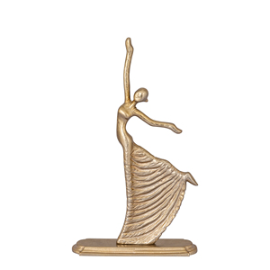 Modern Cast Iron Running Men Sculpture Dynamic Teamwork Sports Figurine Wholesale Abstract <b>Matte</b> Black Athletes Statue for Decor - Product Image 4