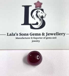 Rubí Natural de Alta Calidad, 100% Natural, Color Rojo Rosado, 19.52 Quilates, Gema Suelta Redonda Tratada con Calor para Joyería - Product Image 5