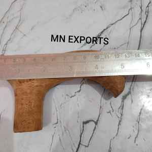 Bastón de Madera Pulida Hecho a Mano, Ecológico, Moderno, con Mango de Caña, Duradero y Elegante, MN EXPORTS - Product Image 2