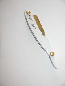 Muestra Gratuita, Mejores Navajas de Barbero del Mercado, Color Personalizado, Hoja Recta de Acero Inoxidable, Afeitado Profesional para Hombres - Product Image 3