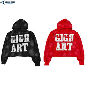 Fashion Pullover Hoodie Men Women Cotton Fleece Hooded Sweatshirt Custom Logo Streetwear Supplier - Product Image 4