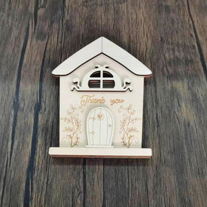 Portatarjetas de madera contrachapada ecológica, regalo para madre y padre, regalos para profesores, compañero de compras para mamá, abuela, tía - Product Image 1