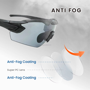 ANSI Z87+ Certified Tactical <b>Glasses</b> <b>Adjustable</b> Nose Bridge for Firearms Training Anti-Fog ODM OEM - Product Image 4