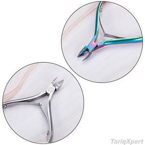 Cortaúñas Profesional de Acero Inoxidable de Alta Calidad, con Logotipo Personalizado, Cuchilla Curva Afilada, Apertura de Mandíbula Ancha, Duradero, Ideal para Regalo - Product Image 3