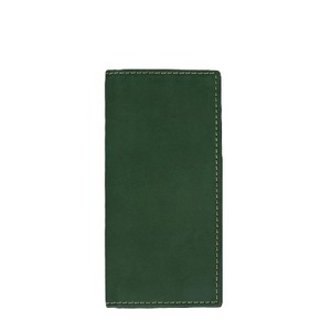 Elegant Green Genuine <b>Leather</b> Dual <b>Passport</b> Sleeve Travel Ticket Wallet Organizer Slim Card Holder Protection Case <b>Cover</b> Pouch - Product Image 1