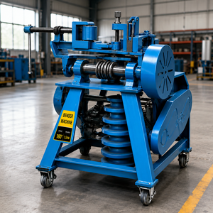 Máquina Dobladora de Tubos Sunjac STB-3 Azul, 180 Grados, 1.5KW, Semiautomática, para Acero al Carbono, Alta Precisión, Uso Industrial - Product Image 6