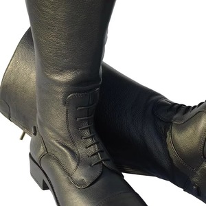Botas de Protección para Caballos, Material Duradero Profesional, Impermeables, para Equitación, de Cuero, Marca Quick Leather - Product Image 3