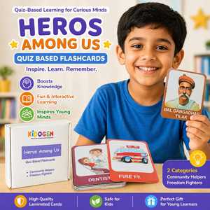 Cartes flash en papier « Héros parmi nous », Aides communautaires, Combattants pour la liberté, Cartes éducatives et cognitives pour l'apprentissage préscolaire, Âges 2-6 ans - Product Image 2