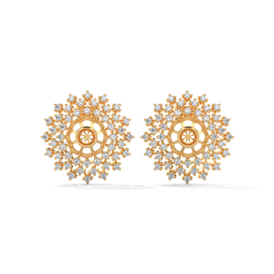 Broche de Flor con Cristales de Imitación en Color Dorado, Joyería Floral, Regalo para Mujeres, Fiesta, Boda - Product Image 1