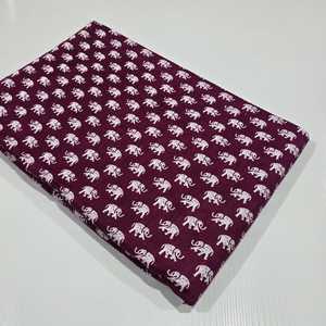 Printed Combed Woven <b>Denim</b> Fabric 6060 | 44 Inch Width | Single 10 Meter Batch | Soft Breathable | Premium <b>Material</b> for Girls - Product Image 4