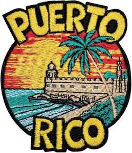 Patch Héritage Porto Rico, Cool Porto Rico - Product Image 1