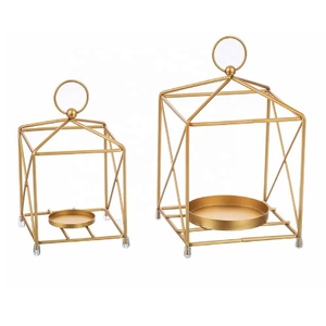 New Arrival Metal Geometric Design Tea Light <b>Candle</b> <b>Holder</b> for Home Wedding or Christmas Decor - Product Image 4