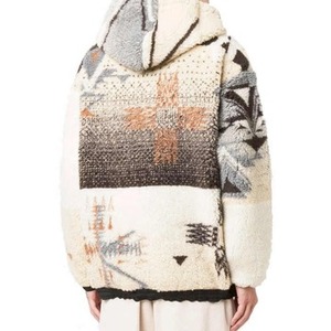 Sudaderas con Capucha Personalizadas de Tela Tapicerada de Tallas Grandes al por Mayor, Sudaderas con Capucha de Tela Tapicerada Gruesa Tejida para Hombre - Product Image 4