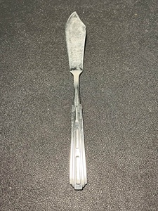 Couteau à beurre en acier inoxydable, lame droite, épaisseur 0,6 mm, couverts de cuisine, pièce unique - Product Image 5