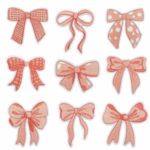 Wholesale Embroidery Patch Custom Monogram Style Badge Heat Press Iron On Sew On for <b>Jackets</b> Caps Bags Garments Factory - Product Image 4