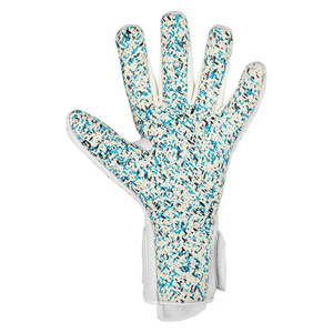 Football Goalkeeper <b>Gloves</b> <b>Latex</b> Full Finger Non Slip Breathable Adjustable Wrist Strap High Intensity Unisex White Blue Black - Product Image 2