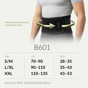Soporte de espalda ajustable para hombres y mujeres, cinturón lumbar transpirable con soporte antideslizante para el trabajo, levantamiento de pesas, fitness, uso diario - Product Image 2