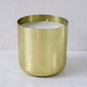 Bocaux à bougies vides de luxe, finition brillante, faits à la main, écologiques, avec couvercles métalliques gravés du logo personnalisé pour la décoration intérieure - Product Image 4