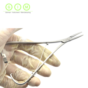 Pinza Quirúrgica Dentada de Acero Inoxidable Mathieu de 17cm, Portaagujas Manual para Cirugía General, Kit Quirúrgico CE - Product Image 5