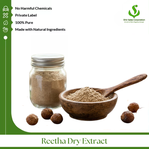 Extracto Seco de Reetha en Polvo (Grado Cosmético) Soluble en Agua, Certificado ISO para el Desarrollo de Productos de Belleza y Cuidado del Cabello - Product Image 1