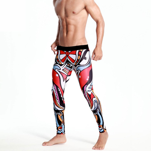 Men's Athletic Compression Leggings Running Workout Gym Training Fitness Stretch Quick Dry Breathable Performance Sports <b>Tights</b> - Product Image 6