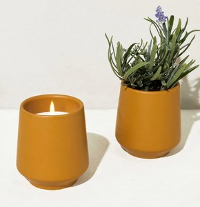 Portavelas de Cerámica Mate, Forma Cónica Moderna, Resistente al Calor, Pared Gruesa, Duradero, Reutilizable, Decoración de Lujo para el Hogar, Soporte para una Sola Vela - Product Image 4