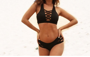 Pantalones cortos de fitness para pole dance, económicos, negros, para pole dance - Product Image 3