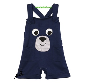 100% coton de haute qualité sur mesure nouveau-né bébé barboteuse bio bambou coton vêtements achats en ligne de l'Inde fabricant - Product Image 3