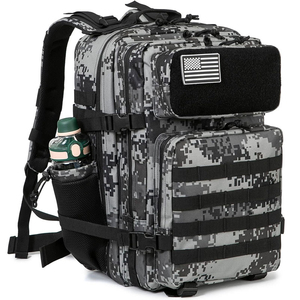 Mochila Táctica de Camuflaje Multifuncional Grande de Nuevo Diseño con Forro de Nailon Impermeable de 45L para Senderismo y Camping Unisex - Product Image 3