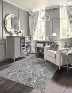 Alfombra Lavable 2026 con Base Antideslizante, Diseño Persa, Alfombra Impresa en 3D para Sala de Estar - Product Image 5