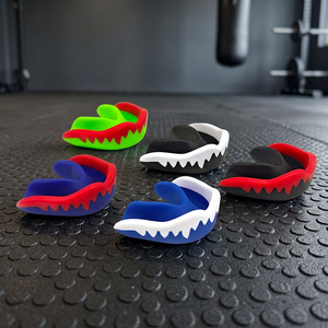 Protector Bucal de Silicona para Boxeo, Estilo Moderno para Adolescentes, Unisex, Lavable, No Tóxico, Moldeado por Inyección, Juego Combinado - Product Image 2