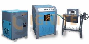 Máquina de Calentamiento por Inducción Industrial Profesional, Horno de Fundición de Metales de Alta Frecuencia para Oro, Plata y Cobre con Unidad de Inclinación - Product Image 4