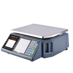 Báscula de Banco Digital RSL1000 con Contador de Etiquetas de Código de Barras y Pantalla LCD OEM, Precisión de 0.1g, Capacidad de 15KG para Supermercados y Tiendas Minoristas - Product Image 3